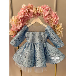 Rochie fete Wow Baby Blue