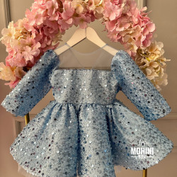 Rochie fete Wow Baby Blue