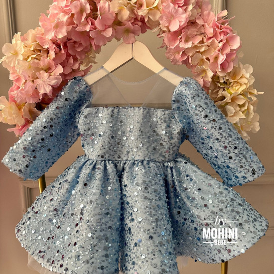 Rochie fete Wow Baby Blue