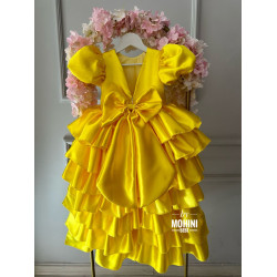 Rochie fete Yellow Stunning Princess