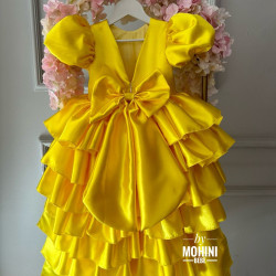 Rochie fete Yellow Stunning Princess