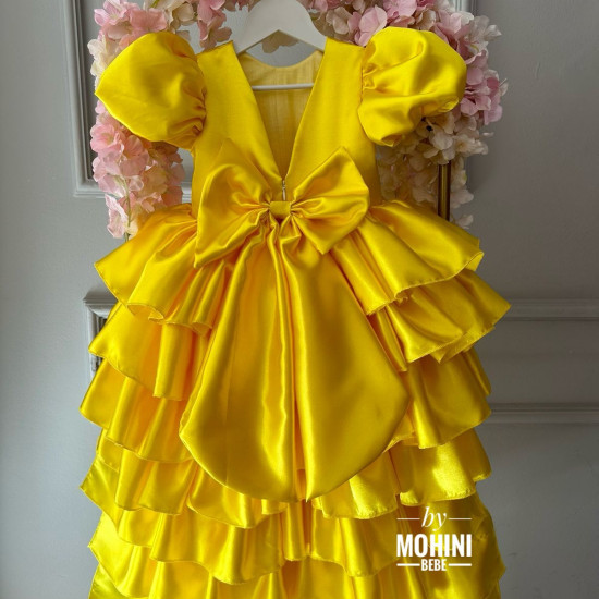Rochie fete Yellow Stunning Princess