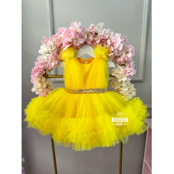 Rochie fete Yellow Suki