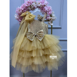 Rochie paiete fetita Golden Melea