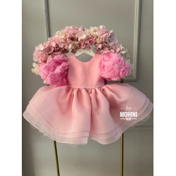 Rochie roz eleganta fete New Sweet Pink Flowers