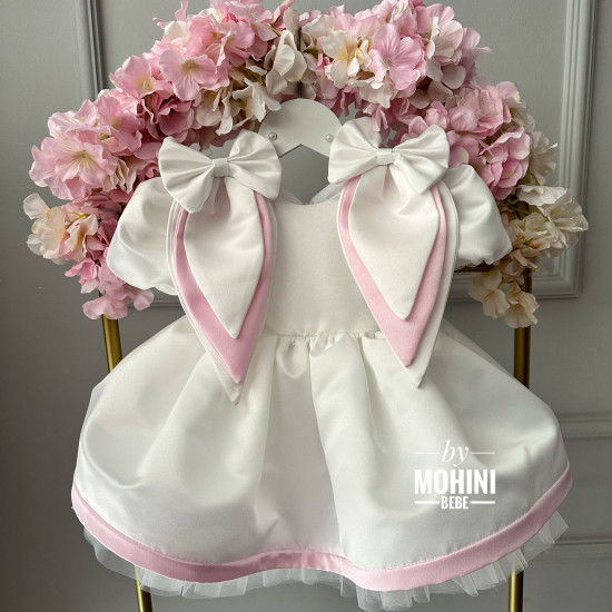 Rochie tematica fete White Little Rabbit