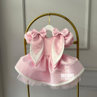 Rochie tematica fete Pink Little Rabbit