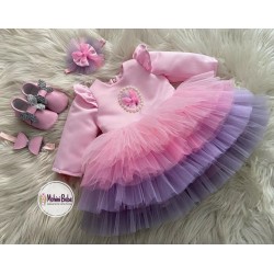 Rochie roz fete BEA