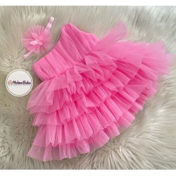 Rochie roz neon fete ARYA