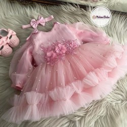 Rochie fete PINK FOR BABY