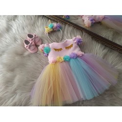 Rochie fetita Unicorn Girl