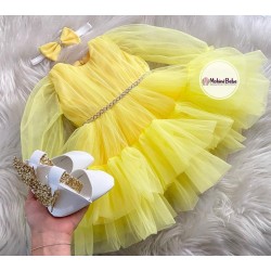 Rochie galbena fetita BRIELLE