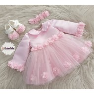 Rochie fete PINK FLOWERS