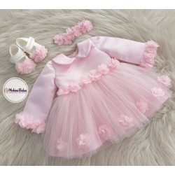 Rochie fete PINK FLOWERS