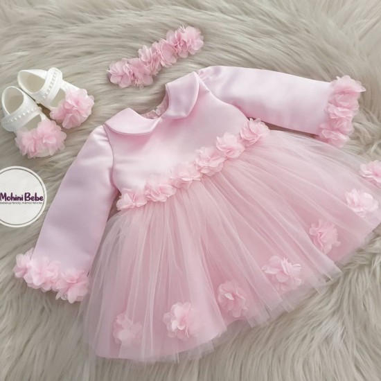 Rochie fete PINK FLOWERS