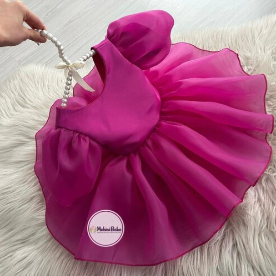 Rochie fete KIENNA Fuchsia