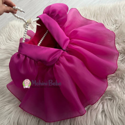 Rochie fete KIENNA Fuchsia