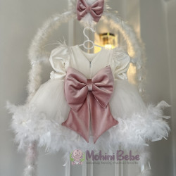 Rochie printesa White Annya Baby