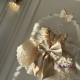 Rochie printesa Beige Lace Roses