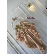 Rochie printesa Beige Rafaella