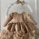 Rochie printesa Beige Rafaella