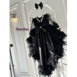 Rochie printesa Black Rafaella