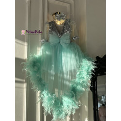 Rochie printesa Cecilia Turcoaz