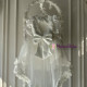 Rochie printesa Flowered White Heaven