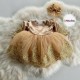 Rochie printesa Gold Baby