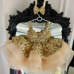 Rochie printesa Gold Caroline