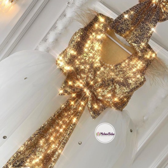 Rochie printesa Gold Maggia