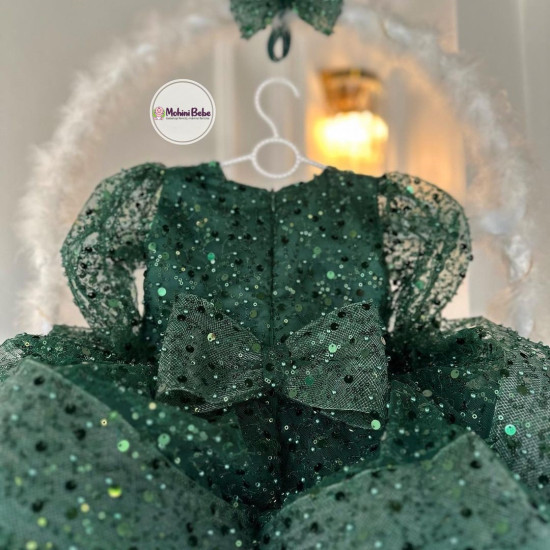 Rochie printesa Green Karina
