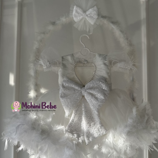 Rochie printesa Heart White Marissa