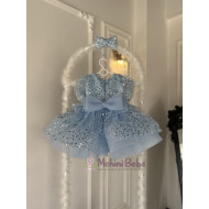 Rochie printesa Karina Blue