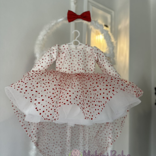 Rochie printesa Little Hearts Train