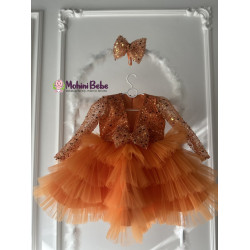 Rochie printesa Magic Orange
