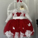 Rochie printesa Magical Red