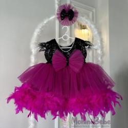Rochie printesa Mia Fucsia
