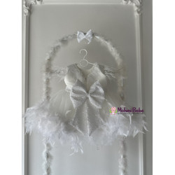 Rochie printesa New White Marissa