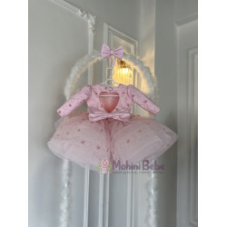 Rochie fete Pink Little Hearts