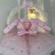 Rochie printesa Pink Little Hearts