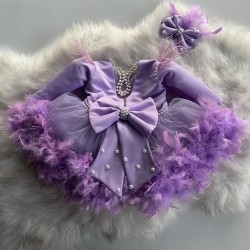 Rochie fete Purple Dhalia