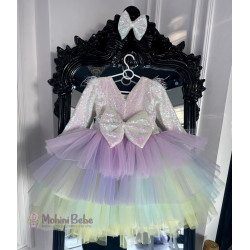 Rochie printesa Rainbow dress