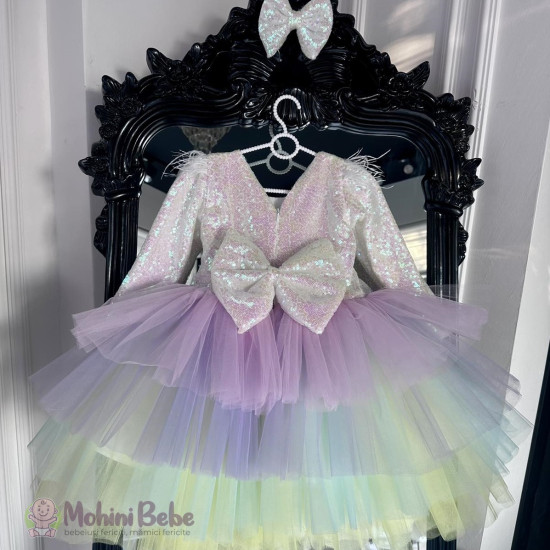 Rochie printesa Rainbow dress