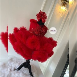 Rochie printesa Red Niara