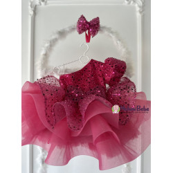 Rochie printesa Saylor Fucsia