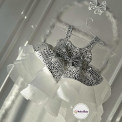 Rochie printesa Silver Caroline