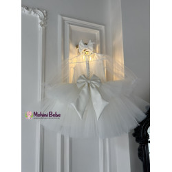 Rochie printesa White Kalea