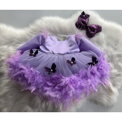 Rochie printesa Butterflies