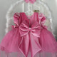 Rochie printesa Flowered Pink Cara